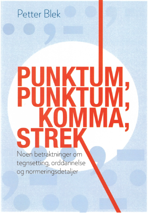 Punktum, punktum, komma, strek